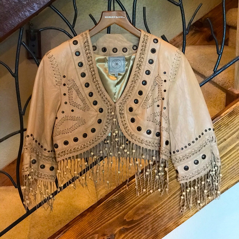 Double D Ranch Cropped Festival Jacket XS